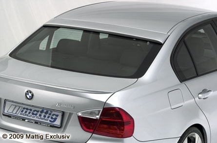 BMW E90 Mattig Exclusiv Bagvindue-spoiler